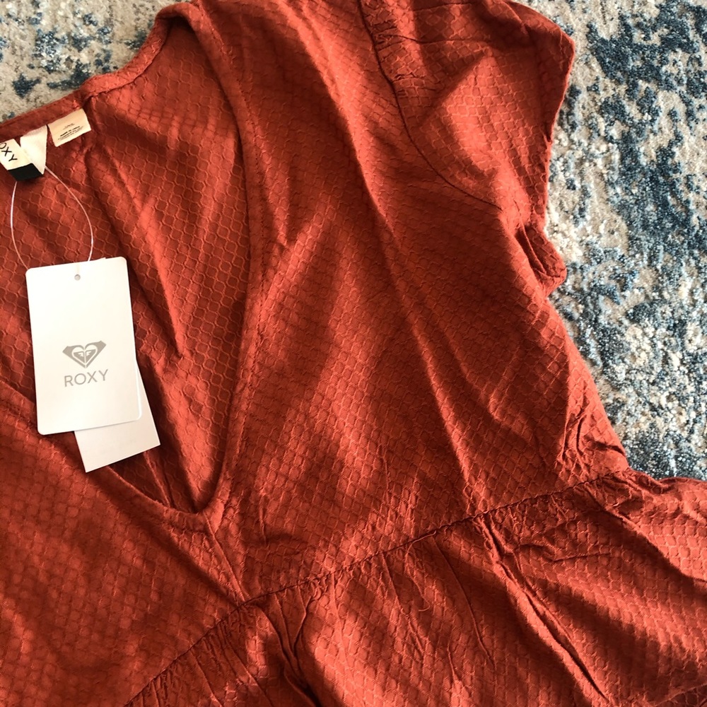 Roxy “Sweet Release” Short Sleeve Crop Top - Picture 5 of 5